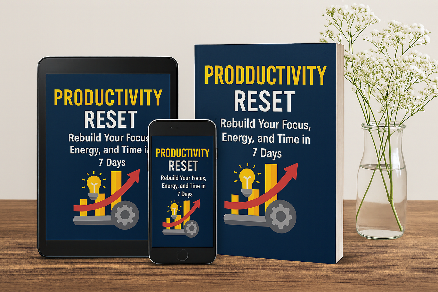 Productivity Reset: Rebuild Your Focus, Energy, and Time in 7 Days